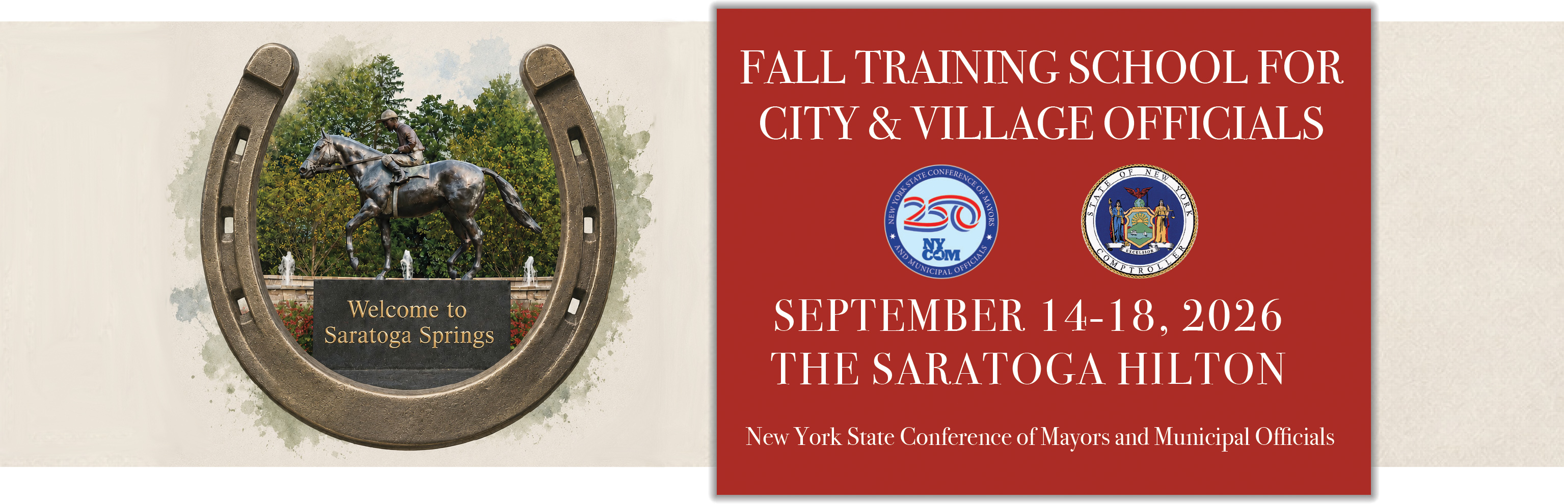 2026 Fall Training School Conference Event Image